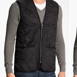 Barbour 'Polarquilt' Relaxed Fit Zip-In Liner Vest